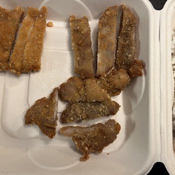 Grace's Inn - Chicken Katsu plate - Fast Food Near Me - Honolulu, Hawaii