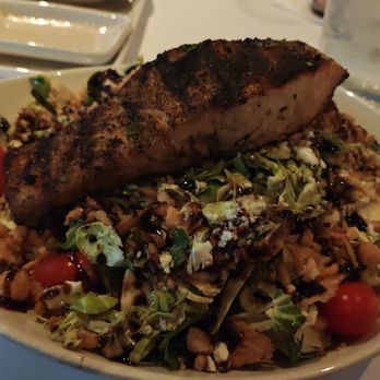 Bonefish Grill - Brussel Sprouts Salad with Salmon - Seafood Near Me - Leawood, Kansas
