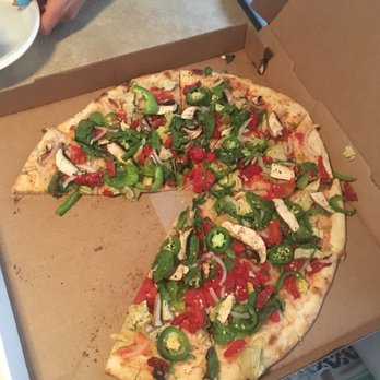 575 Pizzeria - All veggie with red sauce hold the cheese / 27.50 VEGAN ALL DAY EVERYDAY - Pizza Near Me - Amarillo, Texas