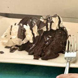 Deep Lagoon - Chocolate cake, tower, again I couldn't get the picture fast enough because the kids just wanted to dive in head first!