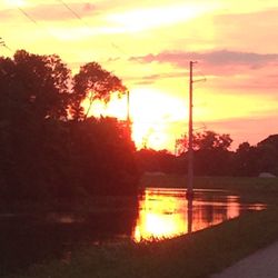 Riverside RV Park - Sunset close-up