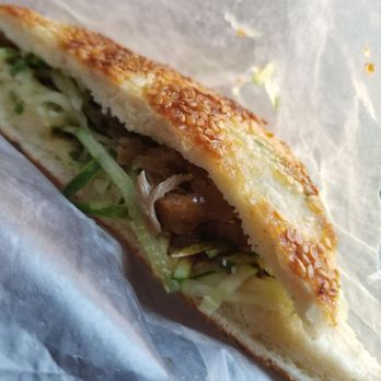 Beijing Dumpling - Sesame pancake sandwich (duck) - Chinese Near Me - Forest Hills, New York