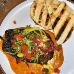 Quinoa Stuffed Poblano