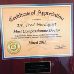 Fred A Nordquist, MD - Yes, he's that good!!!