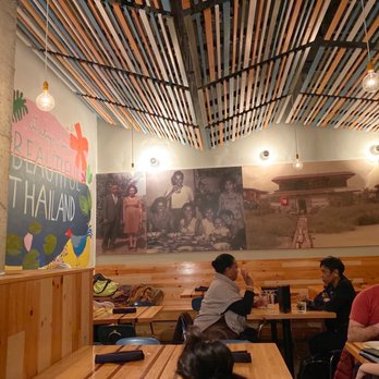 Beau Thai - Beautiful Mural to go with a Beautiful Meal - Thai Near Me - Washington, DC, District of Columbia