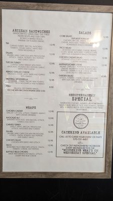 Menu photo 1 Vanilla Bean Cafe Sayre, PA
