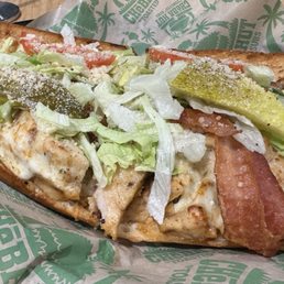 White Widow (Chicken, Bacon & Ranch) double toasted Pinner