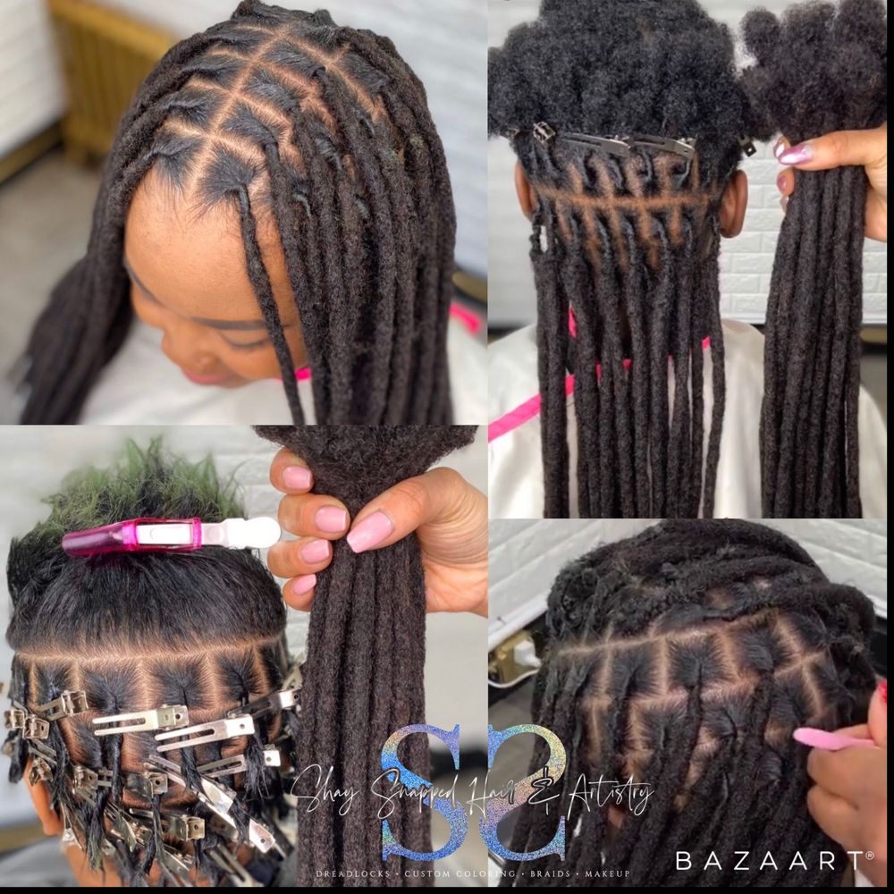 Shay Snapped Hair Logo
