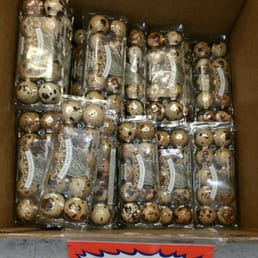 Quail eggs ($1.49 per pack of 10)