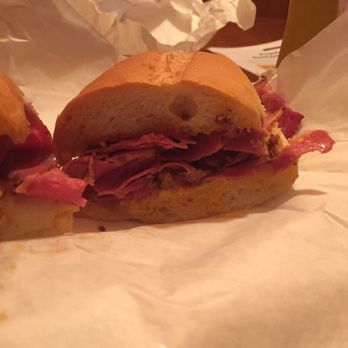 Capri Deli - Pastrami sandwich from Capri Deli with half the meat they use to give you. - Delis Near Me - Covina, California Capri Deli - Pastrami sandwich from Capri Deli with half the meat they use to give you. - Delis Near Me - Covina, California