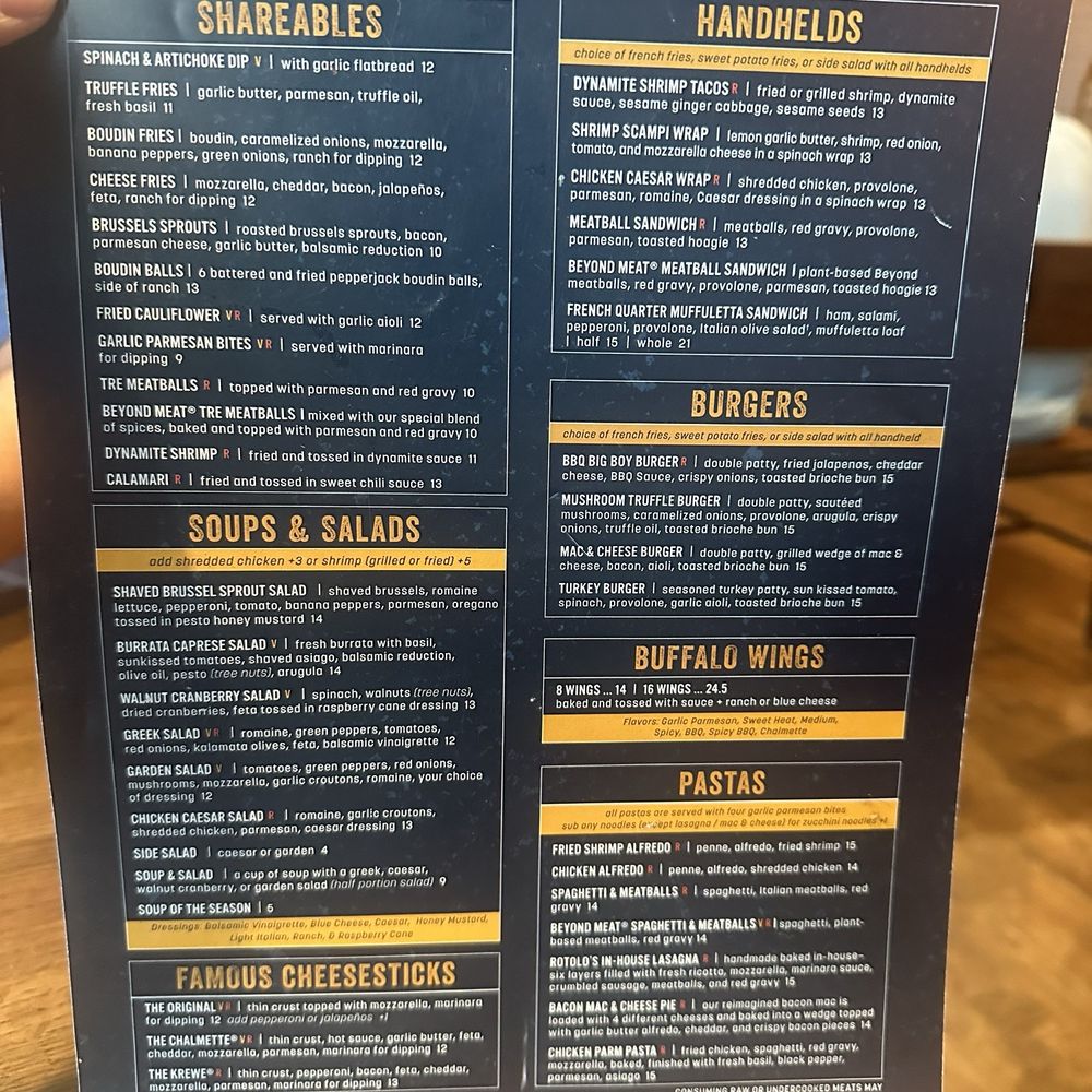 Rotolo's Craft & Crust - Menu 4/27/24 - Pizza Near Me - Collierville, Tennessee Rotolo's Craft & Crust - Menu 4/27/24 - Pizza Near Me - Collierville, Tennessee