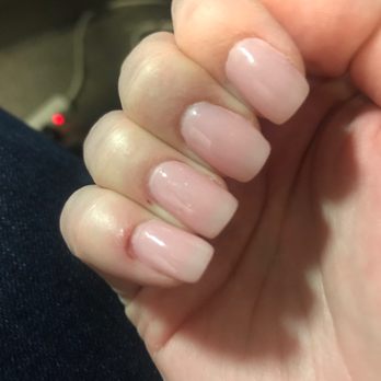 In Nails & Spa - You can see the cuts on my fingers and the excess of powder in my nail beds. - Nail Salons Near Me - Stamford, Connecticut In Nails & Spa - You can see the cuts on my fingers and the excess of powder in my nail beds. - Nail Salons Near Me - Stamford, Connecticut