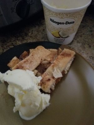 Aunt Evelyn's Peach Cobbler by null