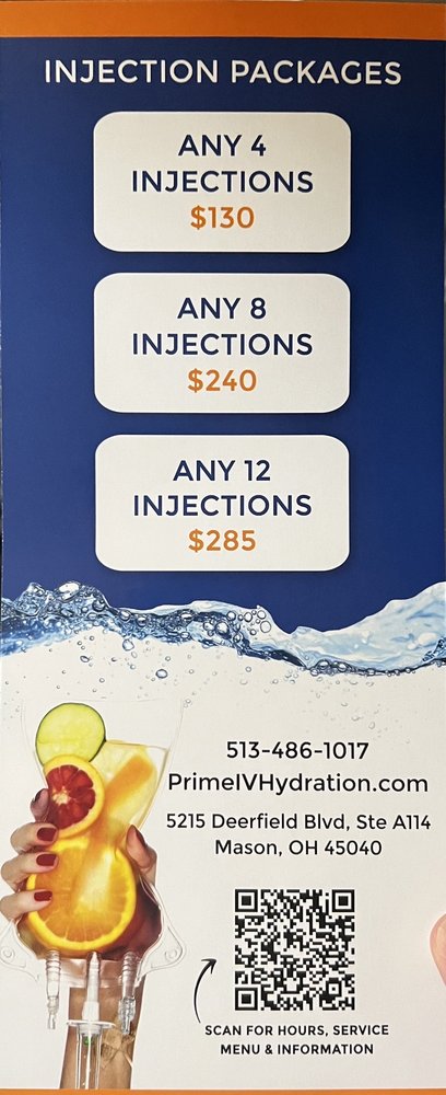 Prime IV Hydration & Wellness - Mason Logo