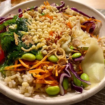 Mr Poke - 2 Protein Bowl ($14, delivery) - ok but not amazing. - Sushi Bars Near Me - Great Neck, New York Mr Poke - 2 Protein Bowl ($14, delivery) - ok but not amazing. - Sushi Bars Near Me - Great Neck, New York