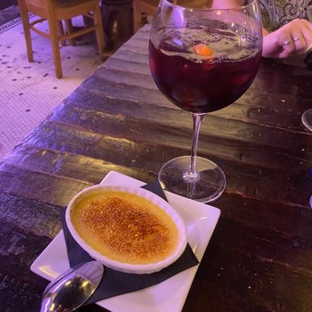 La Habana Vieja - Sangria and Vanilla Bean Cream Brulé - Caribbean Near Me - Springfield, Missouri La Habana Vieja - Sangria and Vanilla Bean Cream Brulé - Caribbean Near Me - Springfield, Missouri