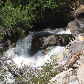 Big Pine Lakes - Waterfall - Hiking Near Me