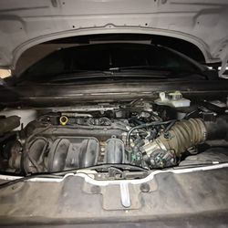 Falcon Towing - The engine is slanted