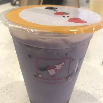 Heavenly Kup - Taro with boba - Bubble Tea Near Me - Plano, Texas Heavenly Kup - Taro with boba - Bubble Tea Near Me - Plano, Texas