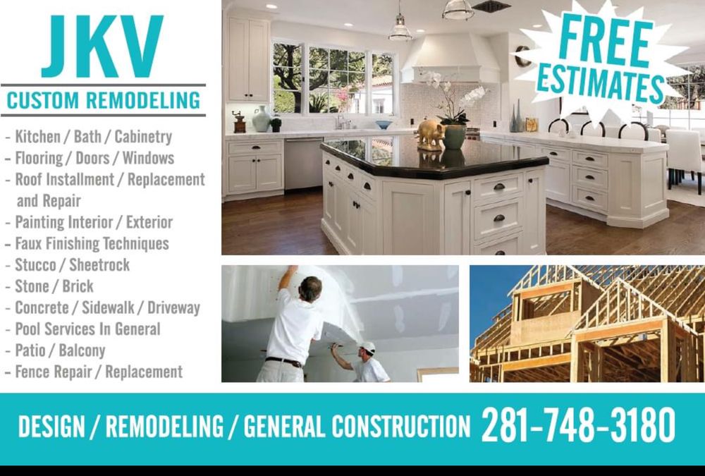 Slide of JKV Custom Remodeling