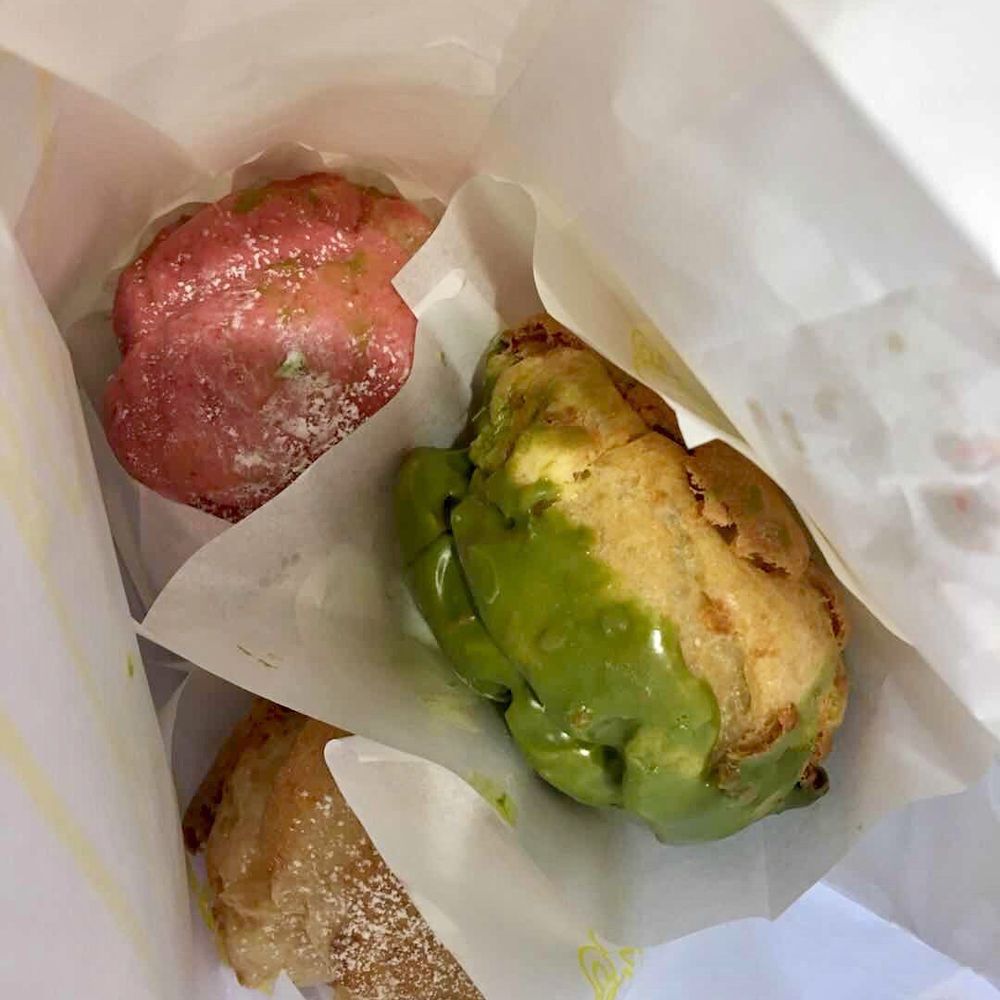 Beard Papa's - Strawberry, green tea, & reg(buy 2 get 1 free soft opening) - Desserts Near Me - Flushing, New York Beard Papa's - Strawberry, green tea, & reg(buy 2 get 1 free soft opening) - Desserts Near Me - Flushing, New York