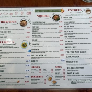 Thai Curry - Menu - Thai Near Me - Westminster, Colorado
