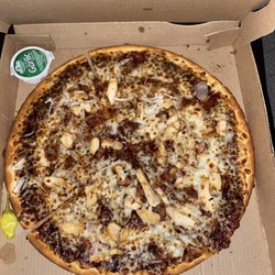 BBQ Chicken Bacon Thin Crust