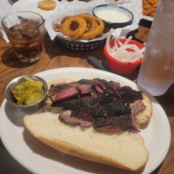 Splendora Cafe & BBQ - Most generous po-boy ever AND very reasonable price! - American Near Me - Splendora, Texas Splendora Cafe & BBQ - Most generous po-boy ever AND very reasonable price! - American Near Me - Splendora, Texas