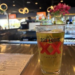I'm into Dos Equis now.