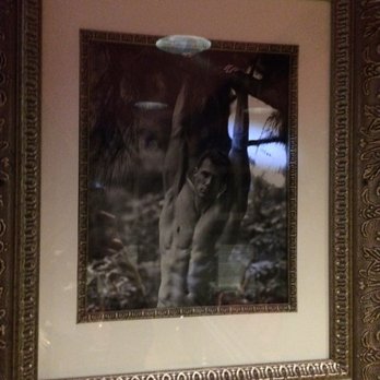 Barrio - Cool art in the women's bathroom - Mexican Near Me - Chicago, Illinois