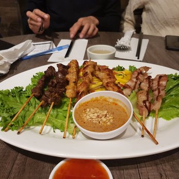 Pho King - Skewer was very good with peanut sauce. - Vietnamese Near Me - Toronto, Ontario Pho King - Skewer was very good with peanut sauce. - Vietnamese Near Me - Toronto, Ontario