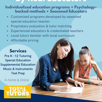 Special tutoring programs