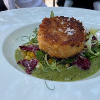 The Stonehouse Restaurant - Dungeness crab cake - New American Near Me - Santa Barbara, California
