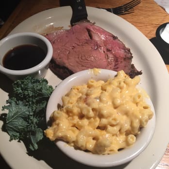 Bobby Q - half prime rib combo with the Amazing Mac and cheese! - Barbeque Near Me - Phoenix, Arizona