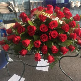 Casket roses Casket roses