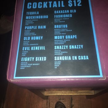 Tequila Mockingbird - Menu - Cocktail Bars Near Me - San Francisco, California Tequila Mockingbird - Menu - Cocktail Bars Near Me - San Francisco, California