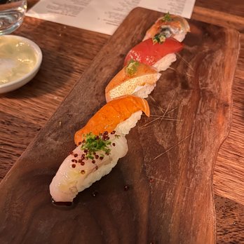 Uchi Austin - Chef Selection Nigiri - Sushi Bars Near Me - Austin, Texas Uchi Austin - Chef Selection Nigiri - Sushi Bars Near Me - Austin, Texas