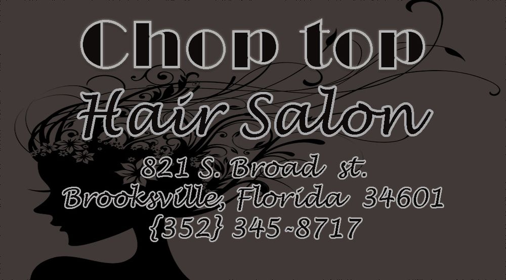 CHOP TOP SALON Updated August 2024 821 S Broad St, Brooksville