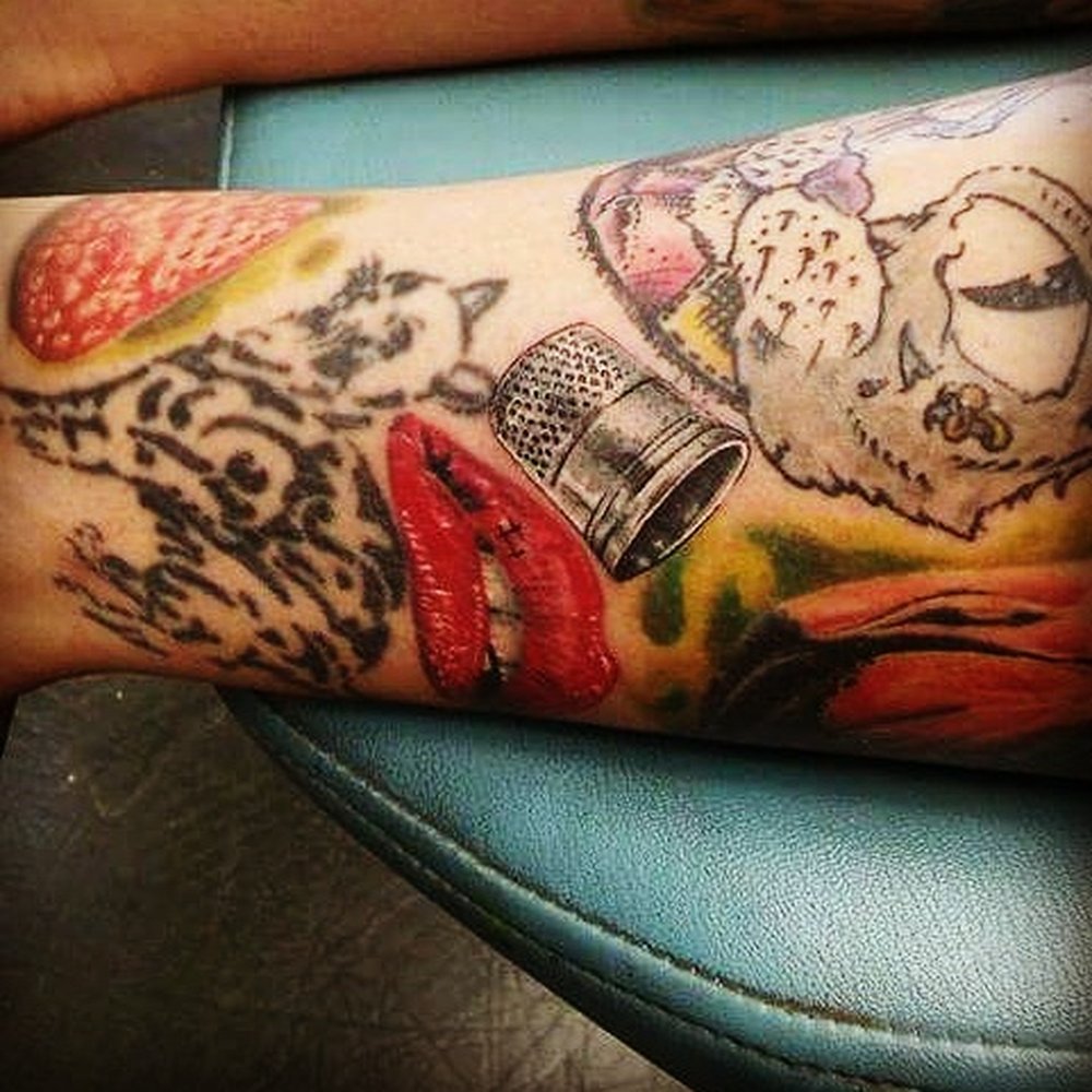 Fathom Deep Tattoo - Mike Beals just did this thimble :) - Tattoo Near Me - Kahului, Hawaii