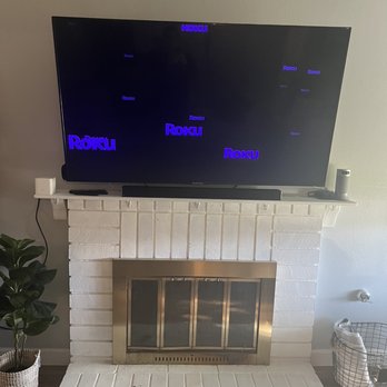 Olmedo Handy Man - Tv over fireplace - Handyman Near Me Olmedo Handy Man - Tv over fireplace - Handyman Near Me