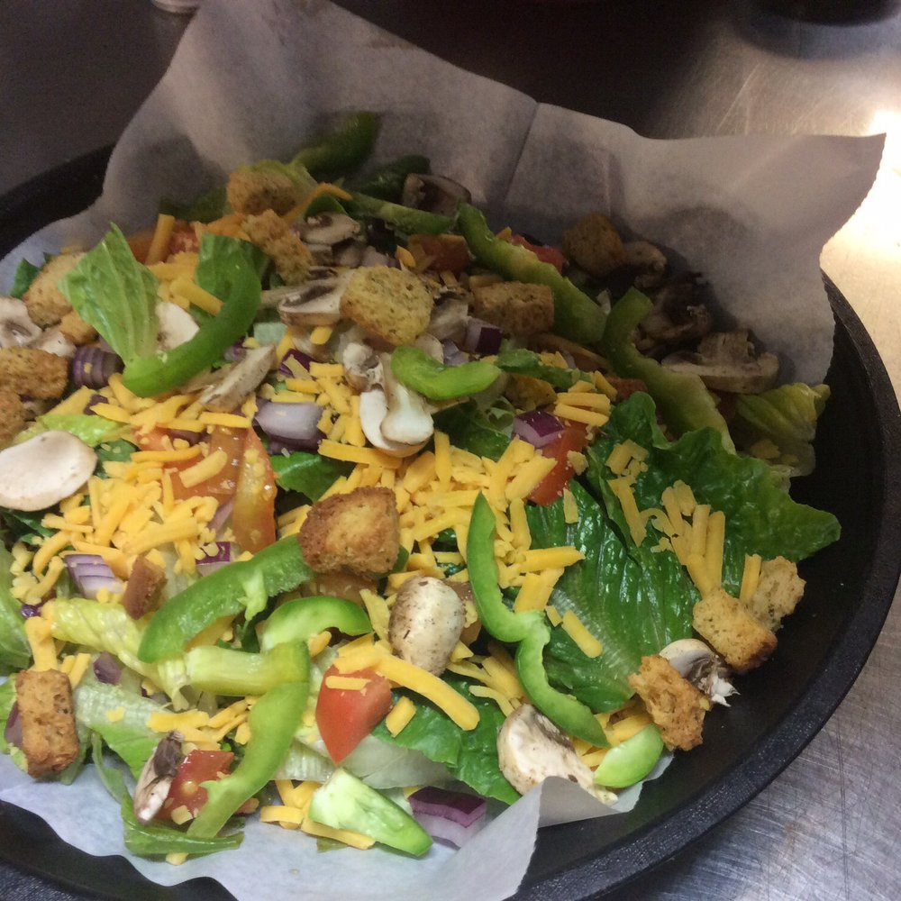 a bowl of salad