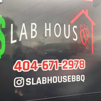 Slabhouse BBQ - Follow them on IG and try to call ahead to place order  If you call and don't pay - they won't start making the order until paid for - Food Trucks Near Me - Atlanta, Georgia