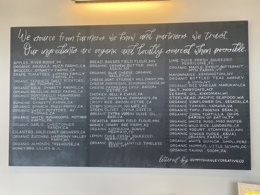 Menu photo 1 sweetgreen - Healthy Salads, Wraps, and Bowls St Paul, MN