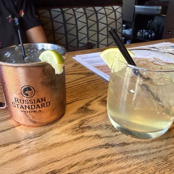 The Reef - Moscow Mule, and a very terrible skinny Margarita - American Near Me - Boise, Idaho