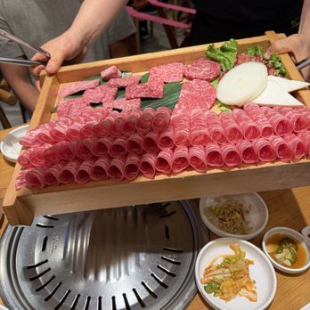 Mo Ran Gak Restaurant - Wagyu beef combo amazing! - Barbeque Near Me - Fullerton, California Mo Ran Gak Restaurant - Wagyu beef combo amazing! - Barbeque Near Me - Fullerton, California