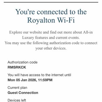 Agave - WiFi that does not work.....could be a good thing though if you want to disconnect. - Mexican Near Me - Cancún, ROO