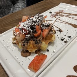 Strawberry Waffles