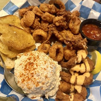 Shuckin' Shack Oyster Bar - Seafood Trio - Sports Bars Near Me - Leland, North Carolina