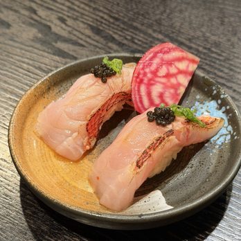 Sushi Kashiwa - Kinmedai nigiri - Sushi Bars Near Me - Pacifica, California