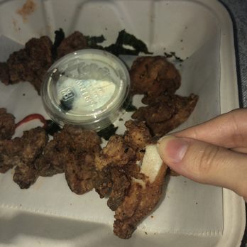 The Seneca - Broke it open to see how dry it actually was. And now it's going in the trash. Do NOT ORDER the "Nugs" - Bars Near Me - Ridgewood, New York The Seneca - Broke it open to see how dry it actually was. And now it's going in the trash. Do NOT ORDER the "Nugs" - Bars Near Me - Ridgewood, New York